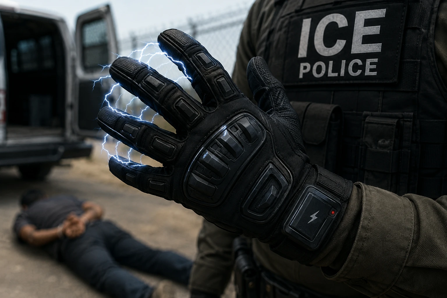 ICE планирует выдать сотрудникам перчатки-электрошокеры