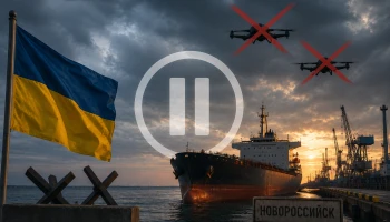 Україна призупинила удари по танкерах у російському порту після прохання Венса