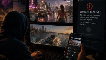 Произошла крупная утечка геймплея предстоящей GTA VI