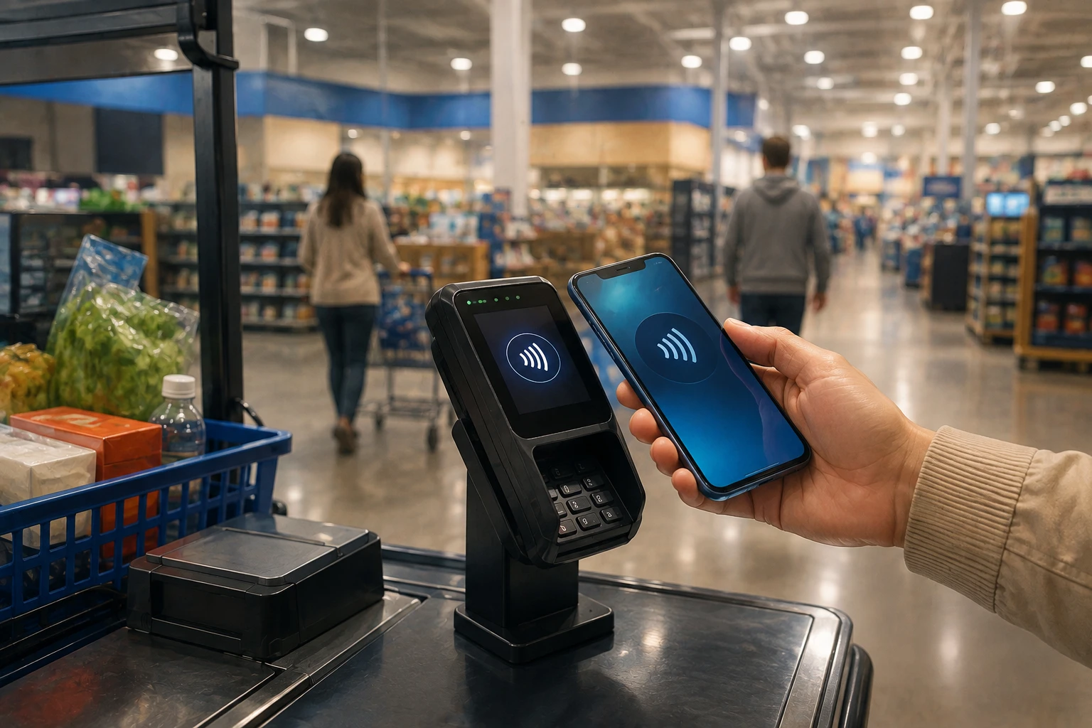 Walmart и Sam's Club внедрят бесконтактную оплату во всех магазинах