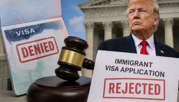 Суд отменил запрет Трампа на выдачу иммиграционных виз гражданам 75 стран