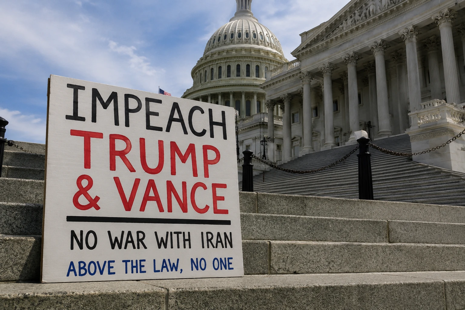 Офицеру ВВС США предъявили 10 обвинений после призывов к импичменту Трампа из-за войны с Ираном
