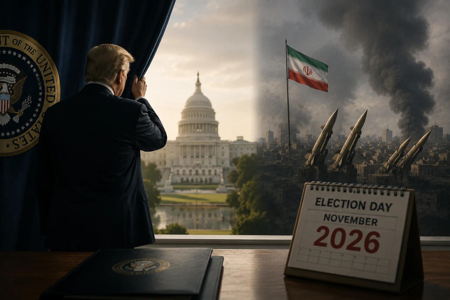 Трамп рассчитывает отодвинуть войну с Ираном на второй план перед выборами в Конгресс