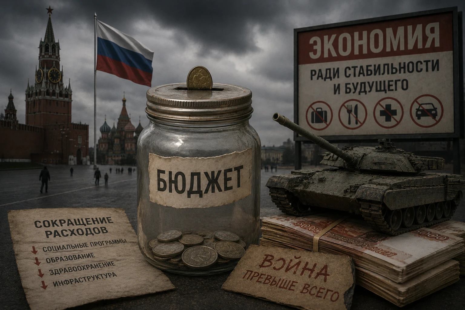 Росія запровадила жорстку економію через зростання витрат на війну в Україні