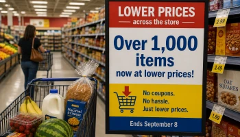 Сеть Meijer снизила цены более чем на 1 тыс. товаров до 8 сентября