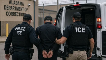 Служба ICE потребовала выдать осужденного в Алабаме украинского дальнобойщика