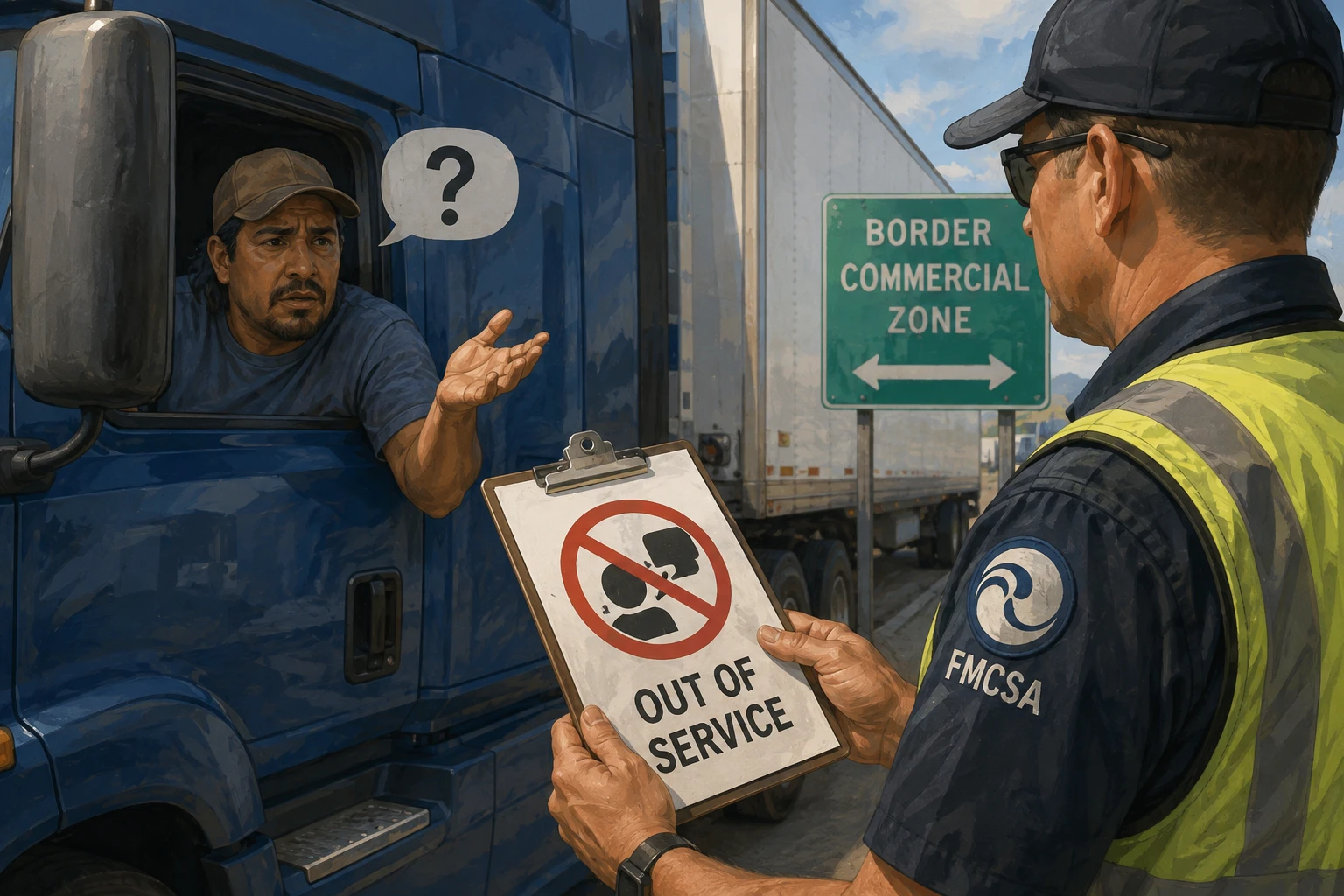 FMCSA предложила ужесточить наказание за незнание английского языка для водителей грузовиков