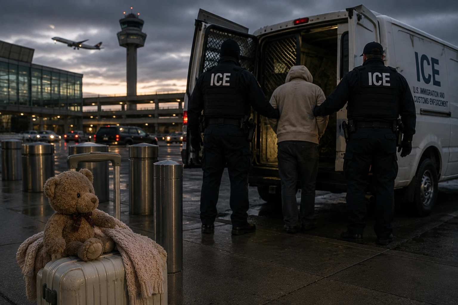 Избиратель Трампа призвал освободить невесту после ее задержания агентами ICE
