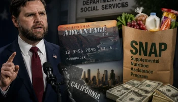 Джей Ди Вэнс обвинил калифорнийских малоимущих в мошенничестве с food stamps
