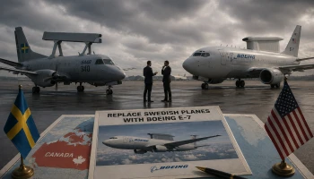 США пытались убедить Канаду заменить шведские самолеты на Boeing E-7