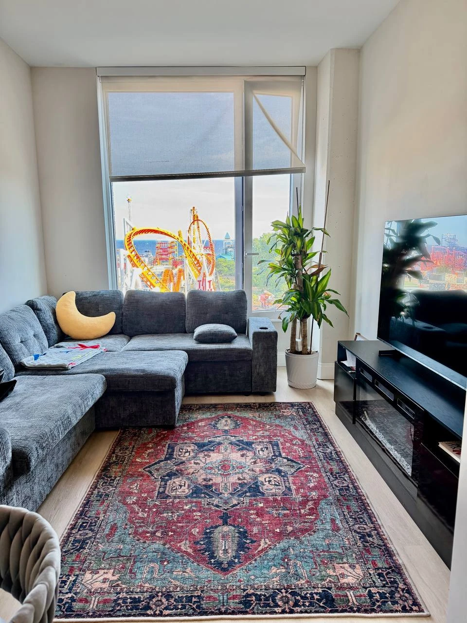 I will rent my apartment in the Coney Island