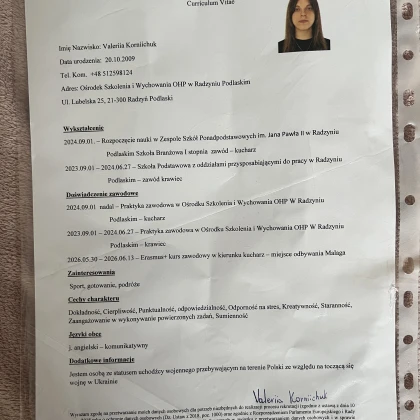Skład restauracji